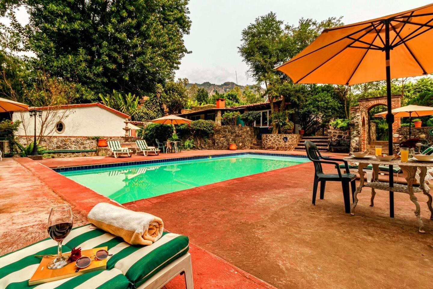 Hotel La Posada Del Valle (Adults Only) Tepoztlán Exteriör bild